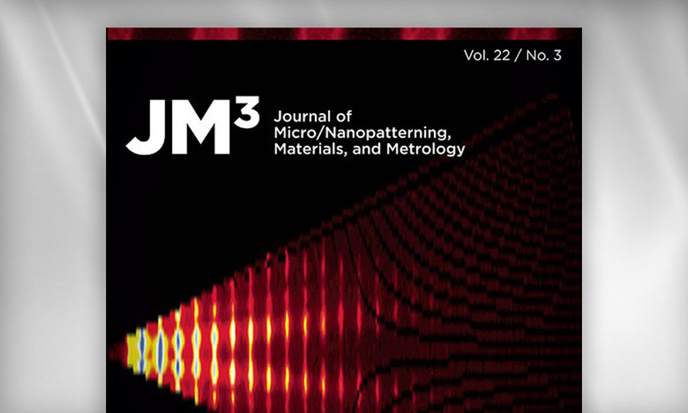 SPIE Journal cover of JM3: Journal of Micro/Nanopatterning, Materials, and Metrology.
